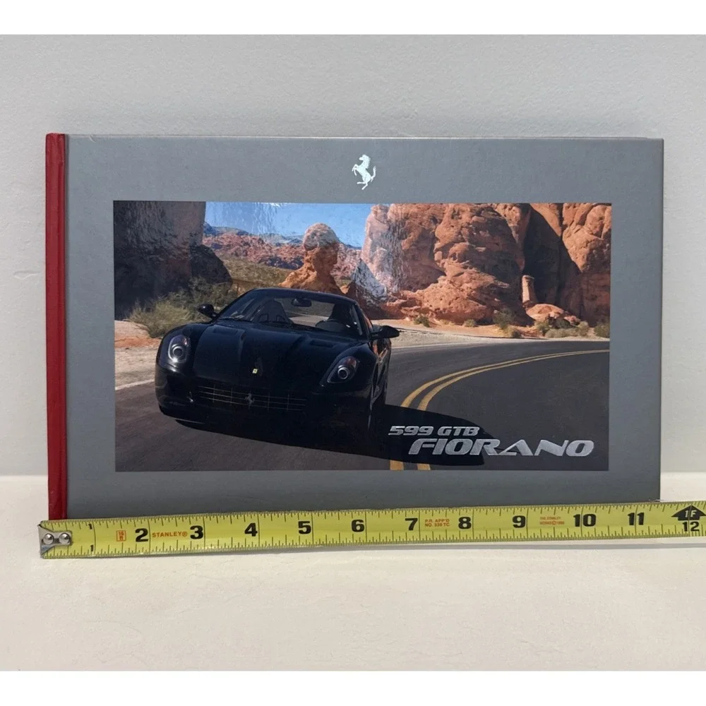 Ferrari 599 GTB Fiorano 80 Page Hardcover Sales Brochure 2006 English Italian